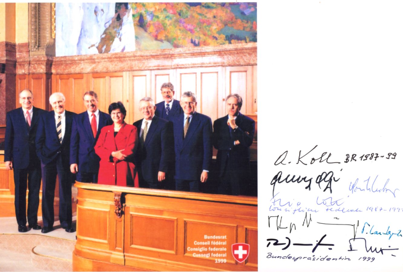  Bundesratsfoto 1999-1