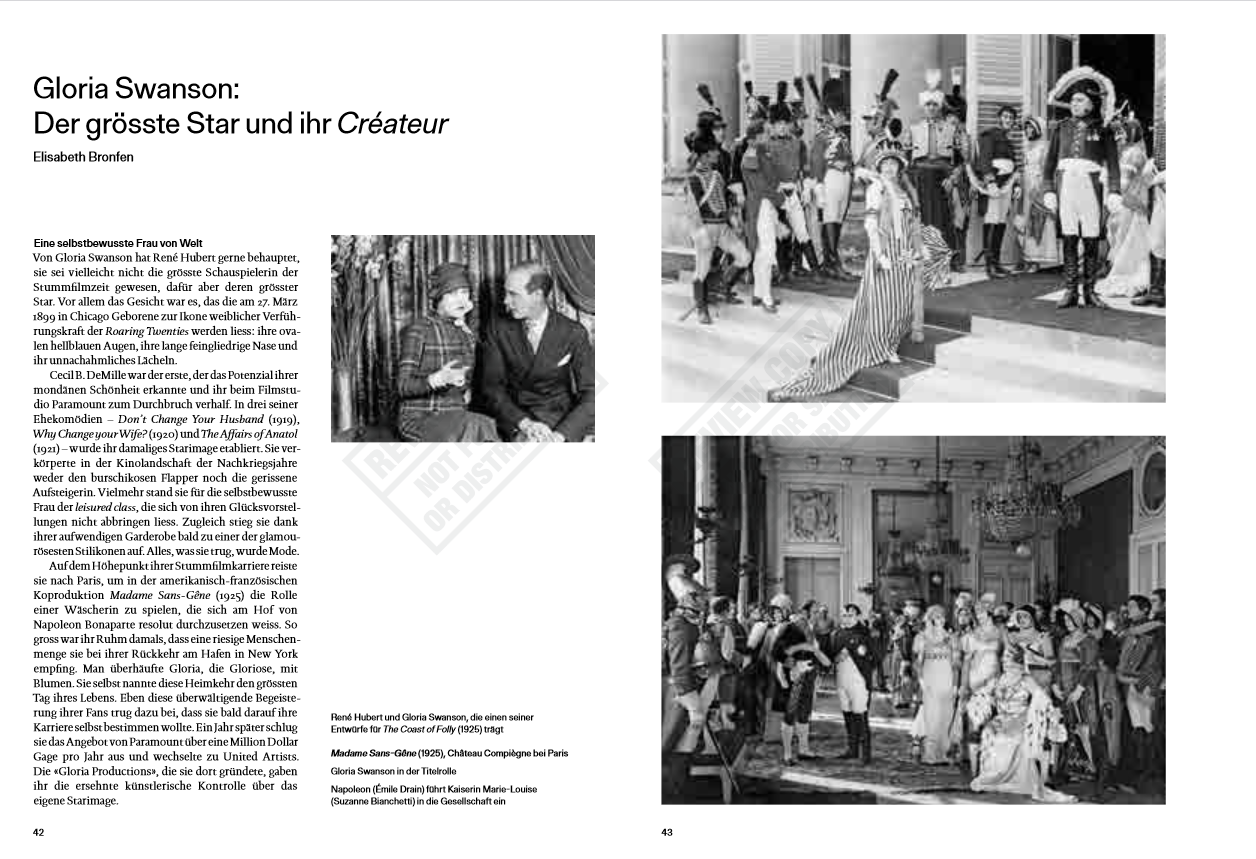 René Hubert – Kostümwelten – The Man Who Dressed Filmstars and Airplanes