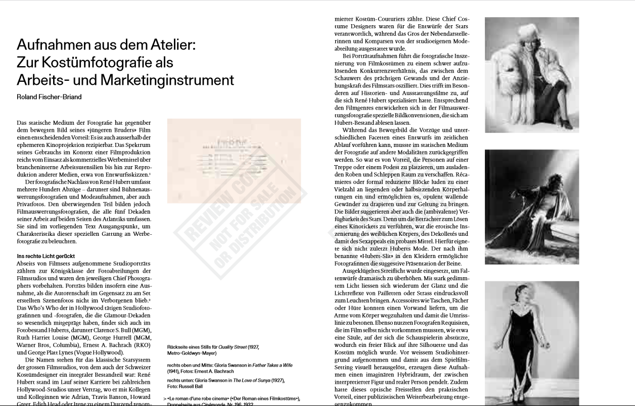 René Hubert – Kostümwelten – The Man Who Dressed Filmstars and Airplanes