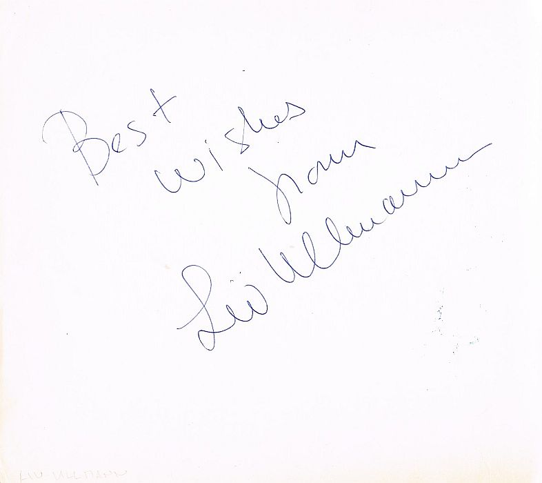 Liv Ullmann