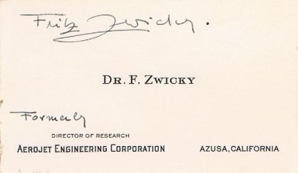Fritz Zwicky