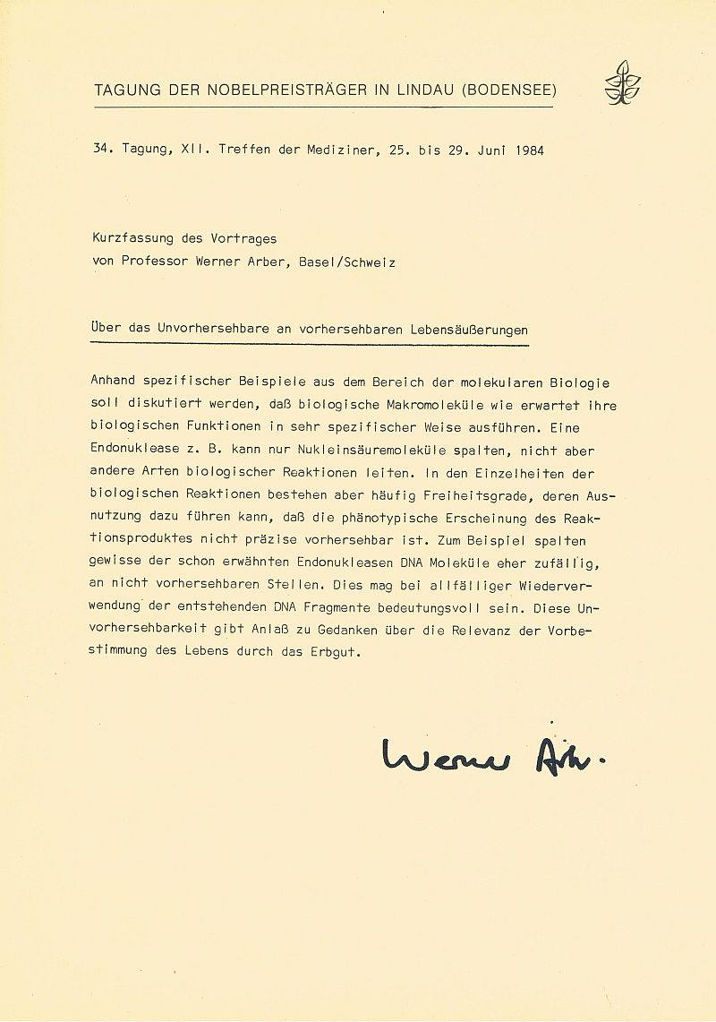 Werner Arber