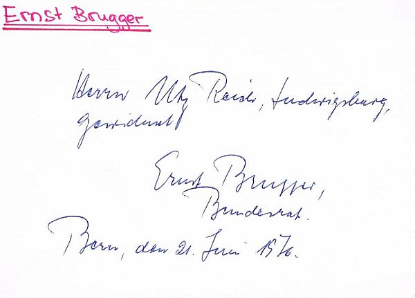 Ernst Brugger