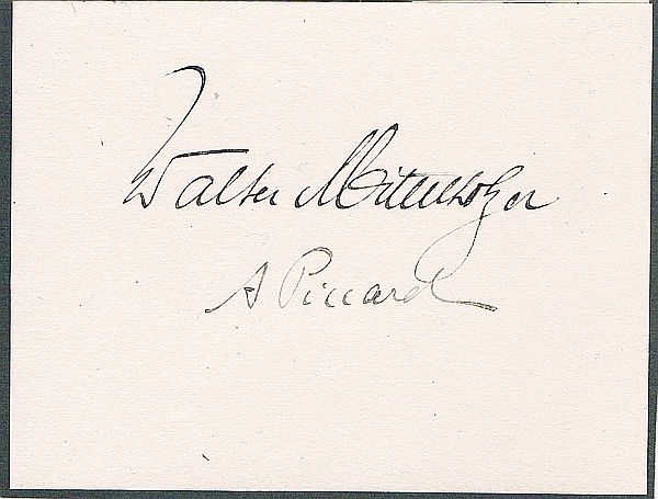 Walter Mittelholzer