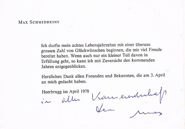Max Schmidheiny